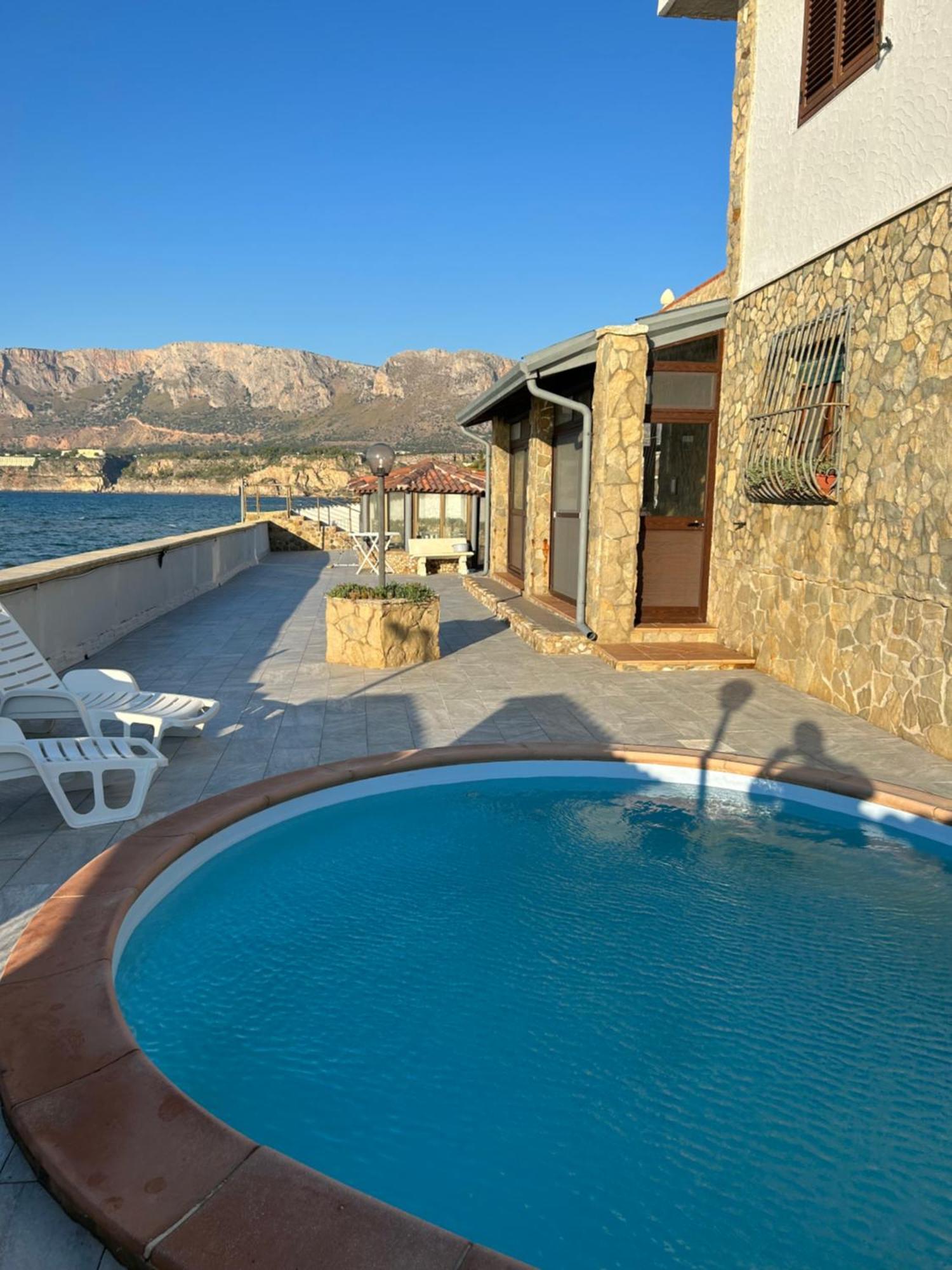 Casa Vacanza Barbera - In Riva Al Mare Trappeto (Sicily) Exterior foto