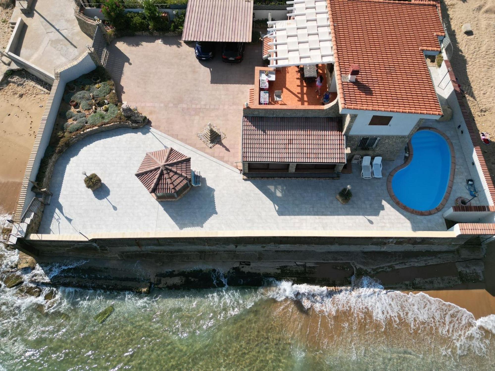 Casa Vacanza Barbera - In Riva Al Mare Trappeto (Sicily) Exterior foto